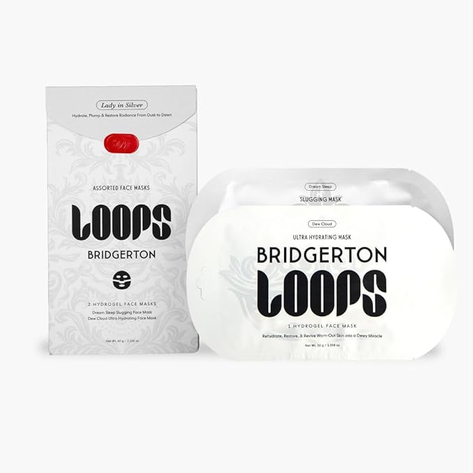 LOOPS Beauty Bridgerton™ NETFLIX Lady in Silver Set by LOOPS