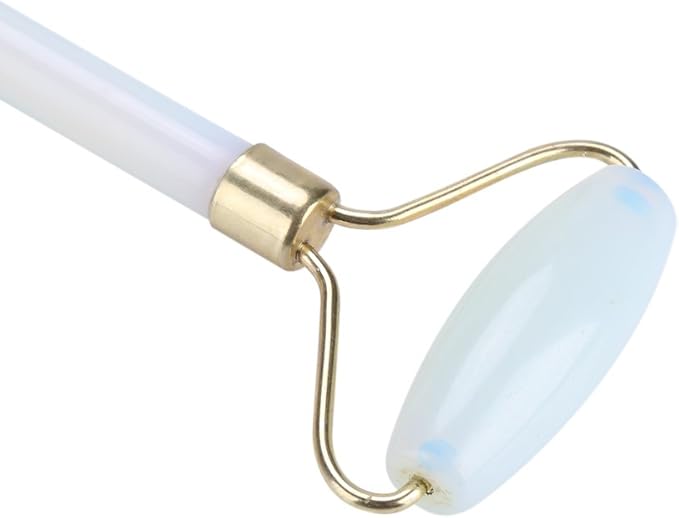 1Pcs Natural Jade Double-head Beauty Roller Anti-Aging Face Roller Eye Neck - Image 4