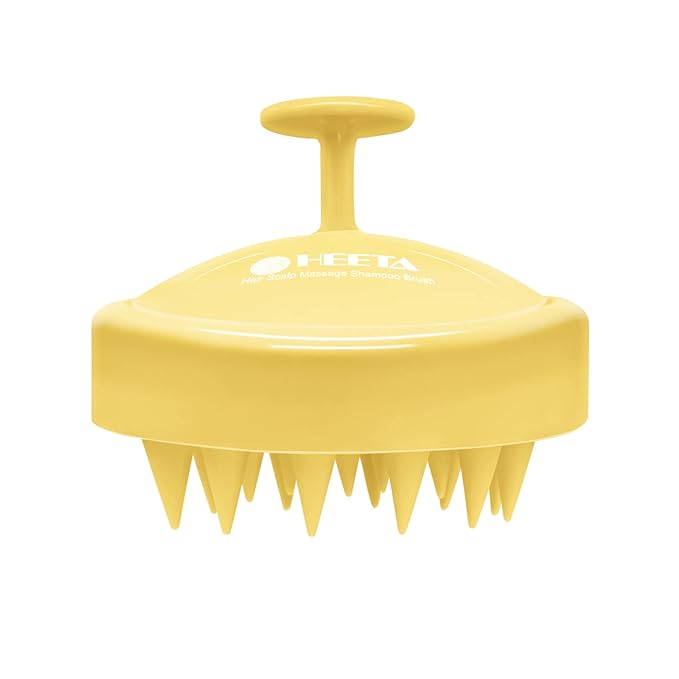 HEETA Scalp Massager with Soft Silicone Bristles by HEETA