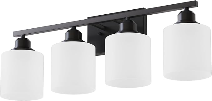Sailstar Vanity Light Fixtures, Matte Black, Over Mirror, Modern Bathroom Light - Image 8