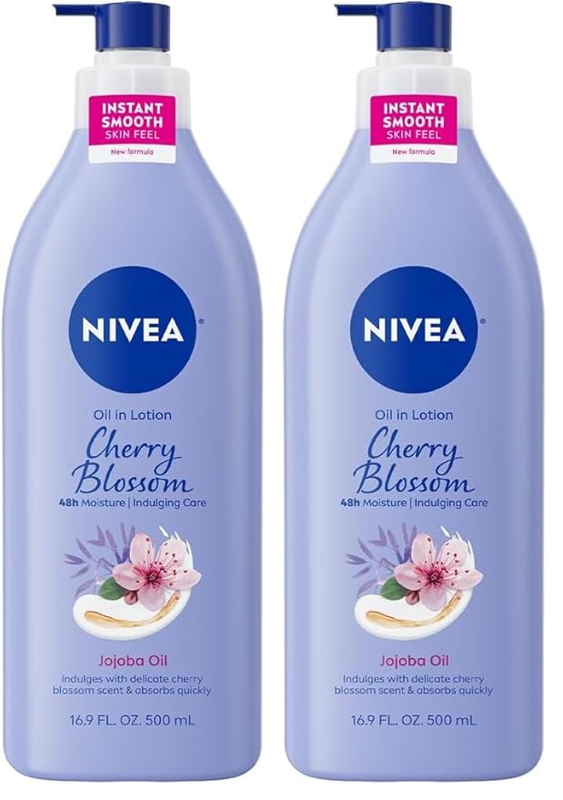 NIVEA Oil Infused Cherry Blossom and Jojoba Oil Body Lotion by Nivea