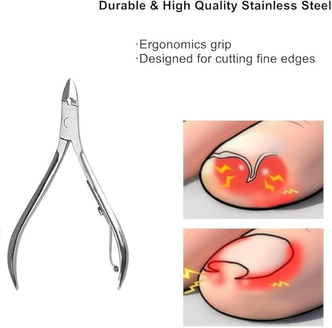Pedicure Kit, 36 in 1 Foot Care Tools Stainless Steel Foot Rasp Dead Skin - Image 6