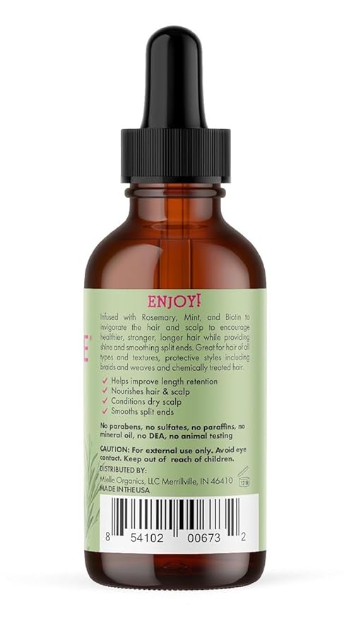 Mielle Organics Rosemary & Mint Hair Oil - Image 9