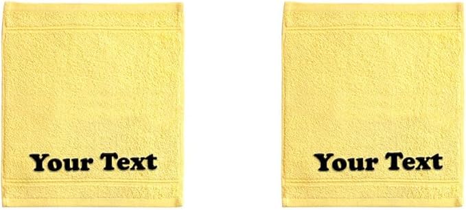 Personalize Your Towels with Custom Embroidery: Names, and Initials. Perfect by Ephesos