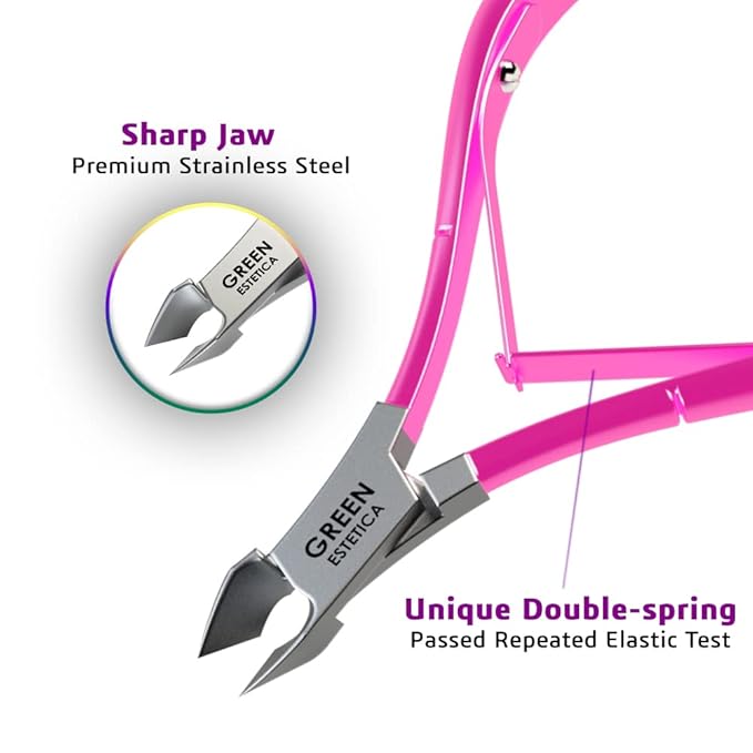 Professional Cuticle Trimmer Nail Cuticle Cutter Stainless Steel Cuticle Nippers - Image 6