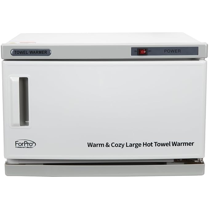 ForPro Warm & Cozy Hot Towel Warmer, Large 16L Capacity Cabinet, Stainless - Image 3