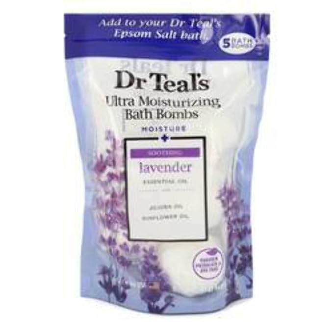 Dr Teals Ultra Moisturizing Bath Bomb Lavender by DrTeals