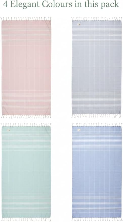 Cotton Turkish Beach Towel - Image 2