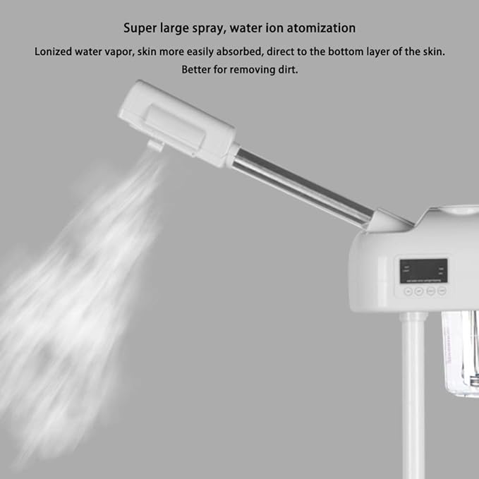 Professional Facial Steamer for Clean Skin, LCD Display, Facial Steamer for - Image 5