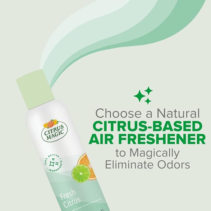 Citrus Magic Natural Odor Eliminating Air Freshener Spray, Fresh Citrus - Image 6