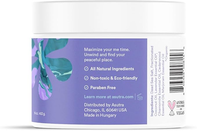 ASUTRA Dead Sea Bath Salts, 16 oz - Image 2