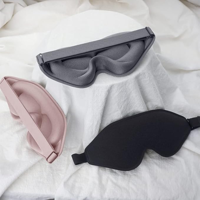 Sleep Mask, 3D Deep Contoured Eye Covers - Image 6