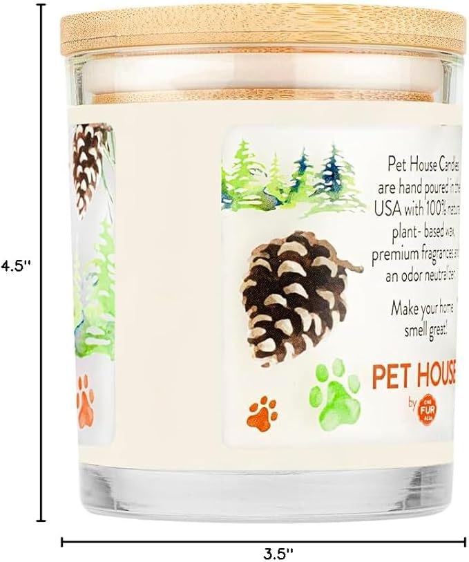 Pet House Pet Odor Candle Plant Based Scented Candle Clean Burning, Long Lasting - Image 9
