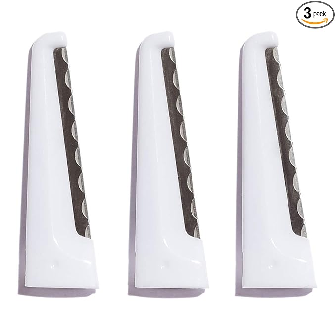 StackedSkincare Dermaplaning Replacement Blades – 3 Pack Face Razor Refills by StackedSkincare