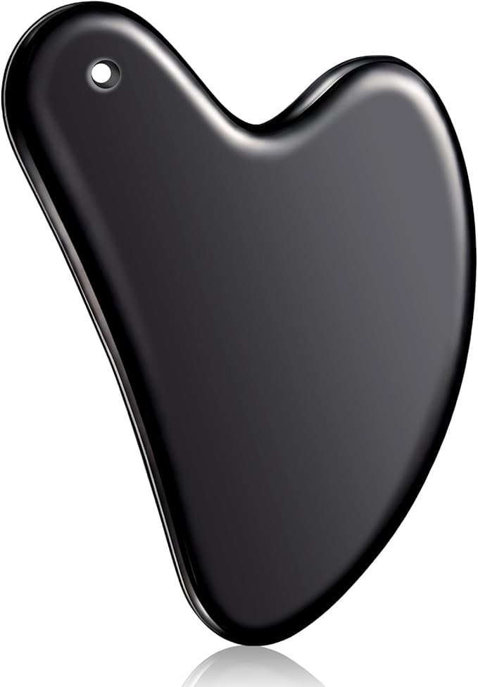 Nuanchu Stainless Steel Gua Sha Facial Tool, Metal Gua Sha by Nuanchu