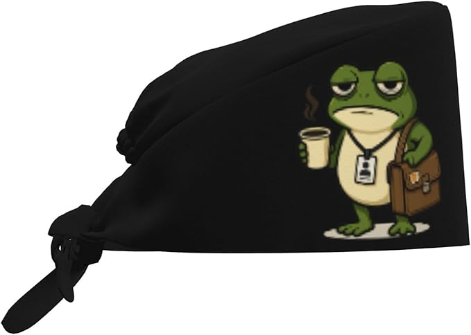 Alligator Ice Cream Working Cap, Scrub Cap by Unknown