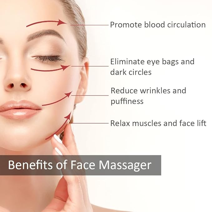 Yeamon Gua Sha Facial Tools and Face Roller Set, Facial Massage Tool - Image 5