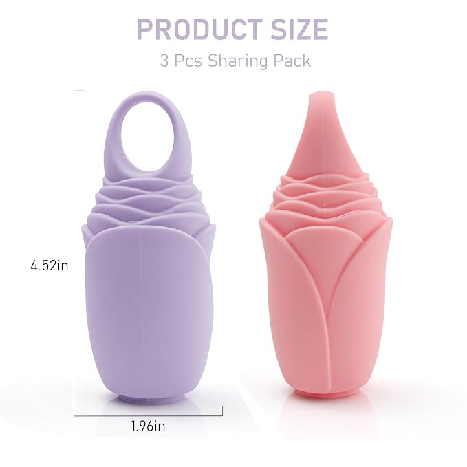 3 Pcs Facial Ice Roller Silicone Mold Reusable - Image 8
