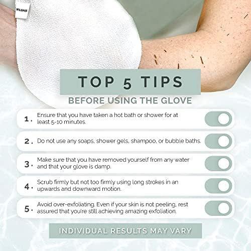 Wildpier Ultimate Deep Exfoliating Glove Mitt Body Scrub - Image 4