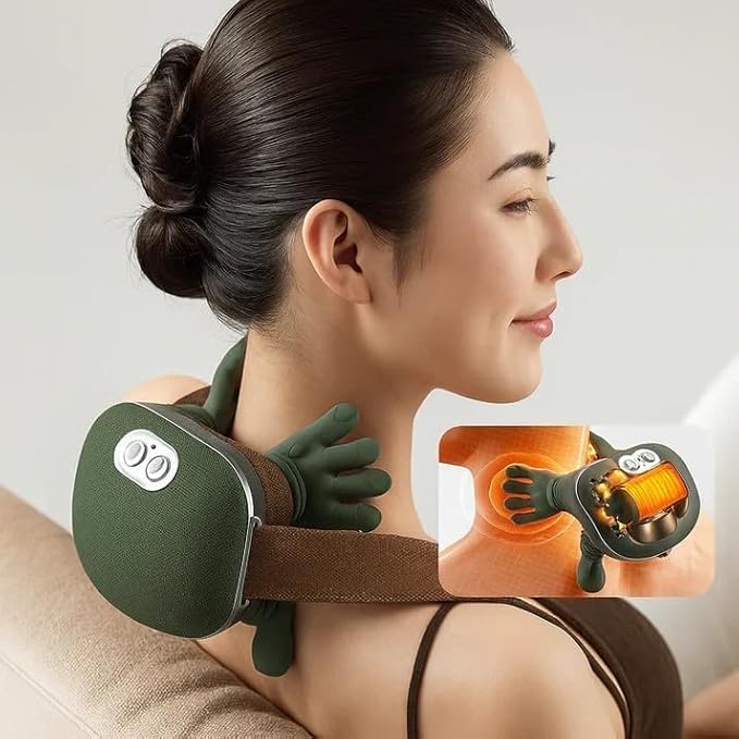 ZoserX - Bionic Heated Massager, Portable Shiatsu Neck and Back Massager - Image 7