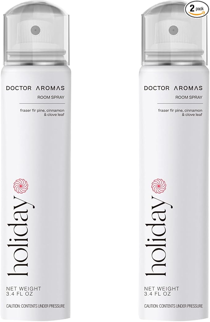Doctor Aromas Premium Air & Room Spray – Pine & Cinnamon Long-Lasting Fragrance by DOCTORAROMAS