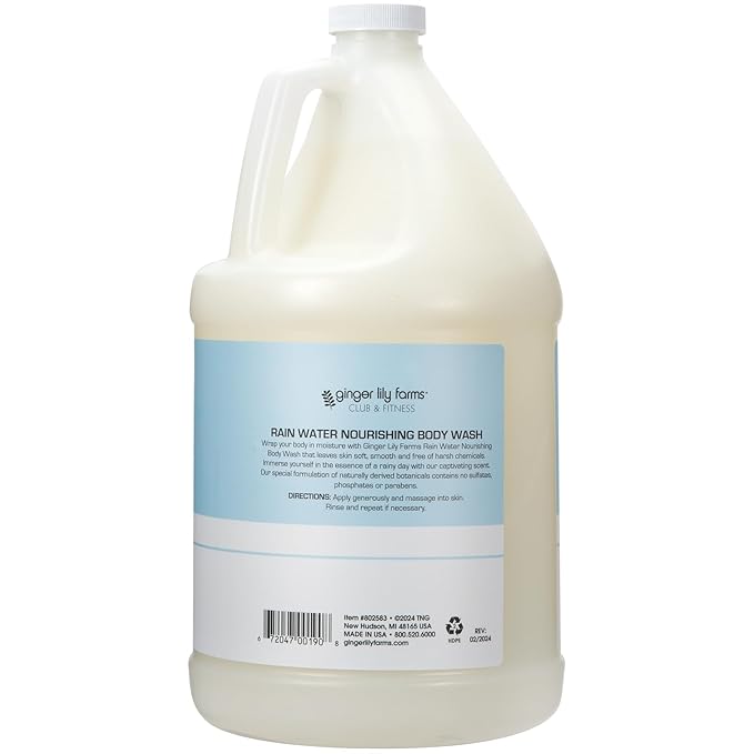 Ginger Lily Farms Club & Fitness Nourishing Body Wash, 100% Vegan & Cruelty-Free - Image 2