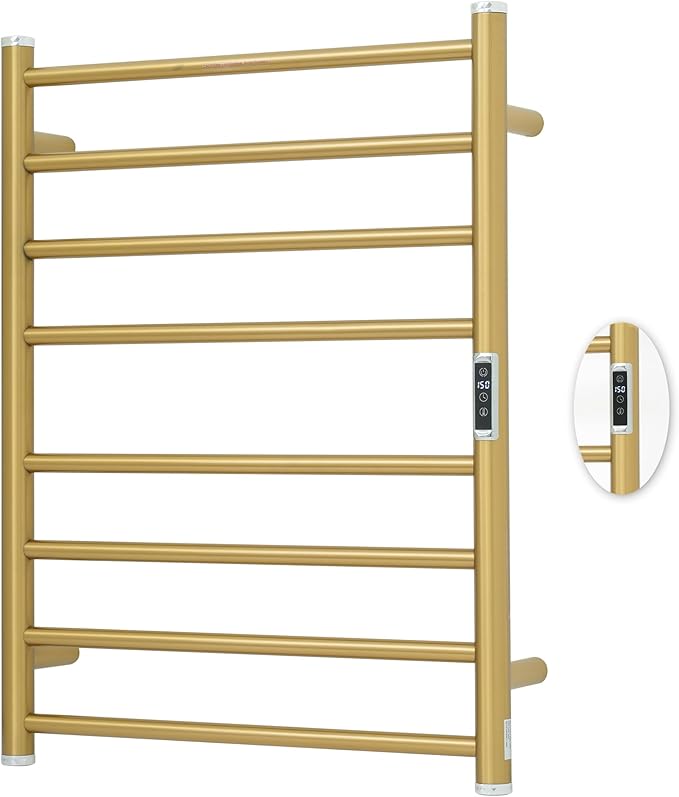 Electric Towel Warmer Rack, Heating Towel Warmer, Timer & Temperature Control - Image 9