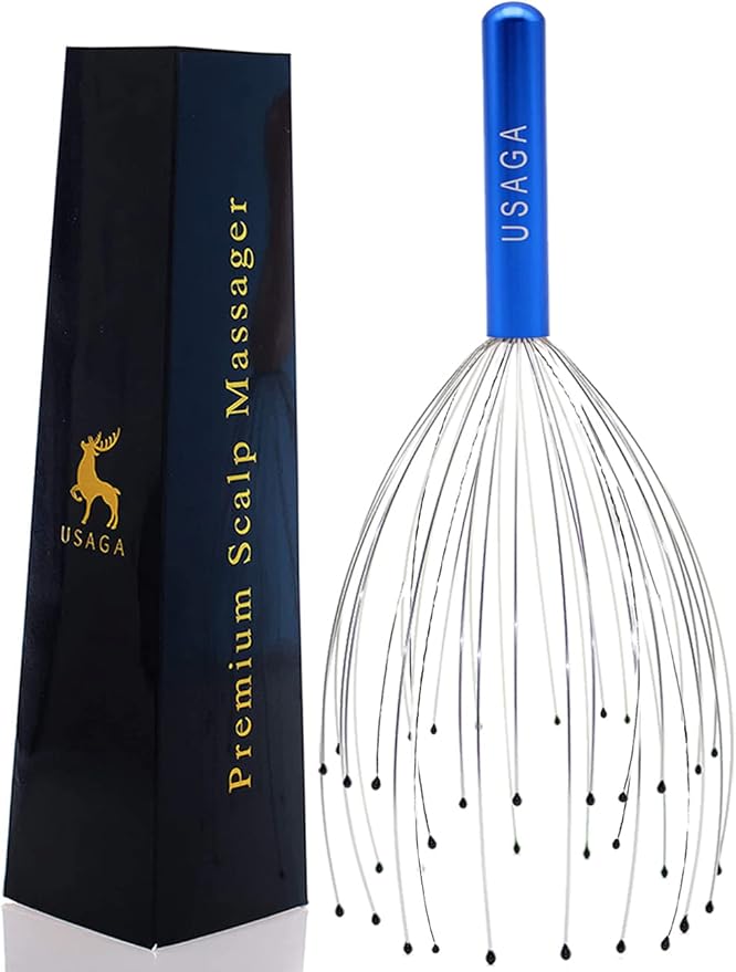 USAGA 36 Fingers Head Massager Scalp Massager Head Scratcher, Stocking Stuffers by USAGA