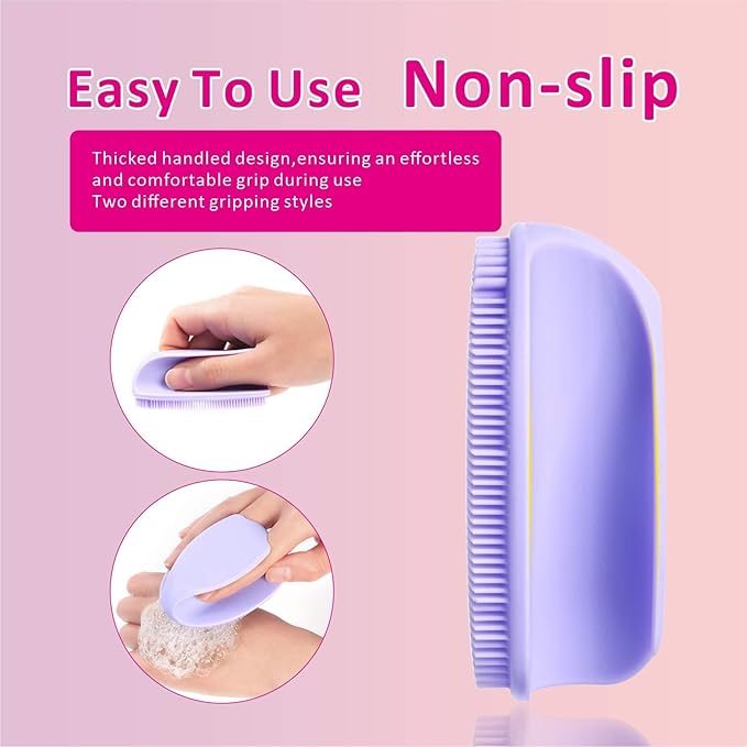 Silicone Face Scrubber, 2 Pack Face Scrubber - Image 4