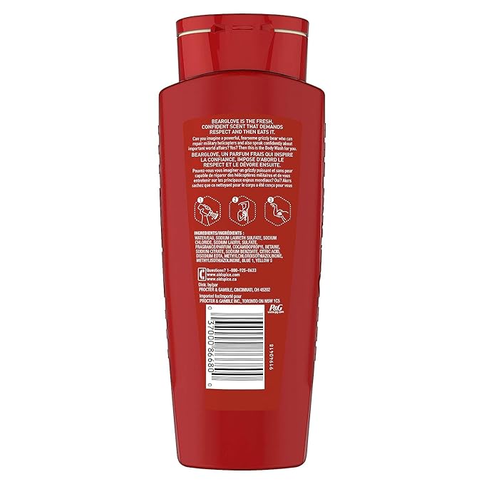 Old Spice Wild Bearglove Scent Body Wash - Image 2