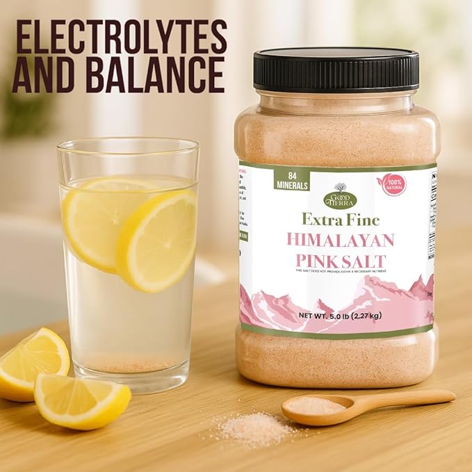 Good Tierra Himalayan Pink Salt in Jar - Image 6