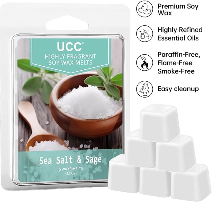 UCC Plant Based All Natural Wax Melts, Strong Fragrance, Long Lasting Premium - Image 3