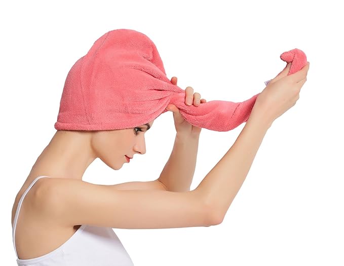 HOPESHINE Hair Towel Twist Women's Soft Shower Towels - Image 5