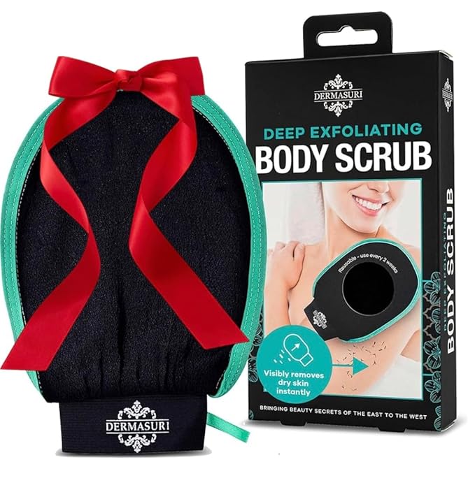 Dermasuri - Deep Exfoliating Glove - Korean Exfoliating Mitt & Body Scrubber - - Image 9