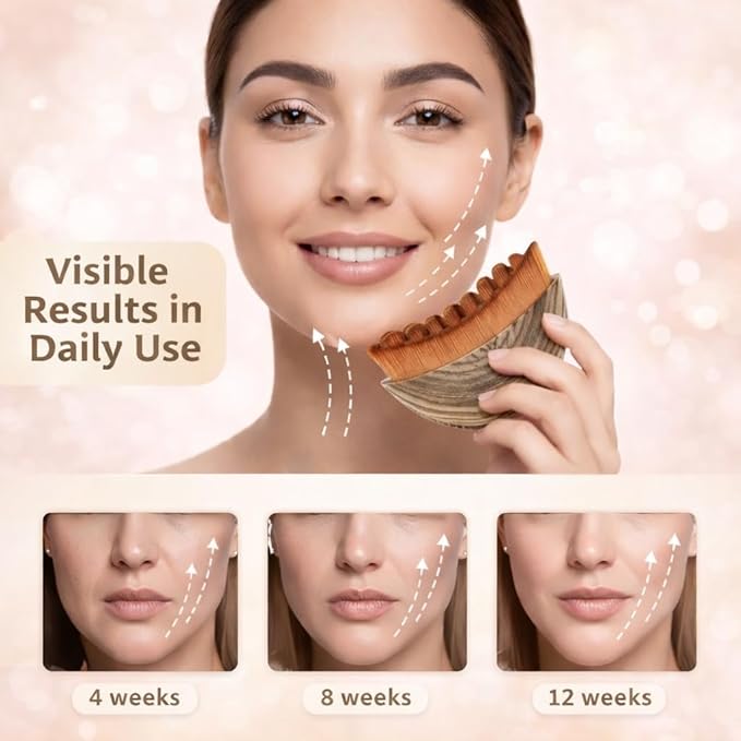 Lymphatic Contour Face Brush, Ergonomically Designed to Fit The Skin Precisely - Image 6