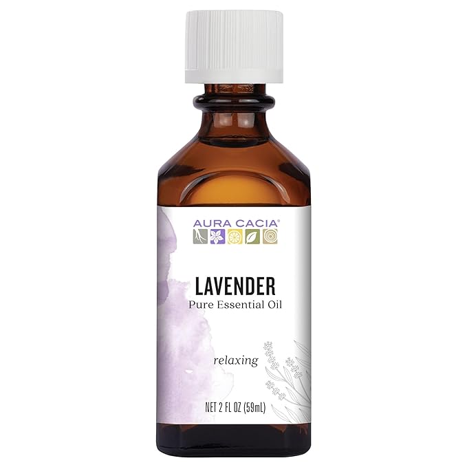 Aura Cacia Lavender Essential Oil, 100% Pure Lavandula Angustifolia Oil by AuraCacia