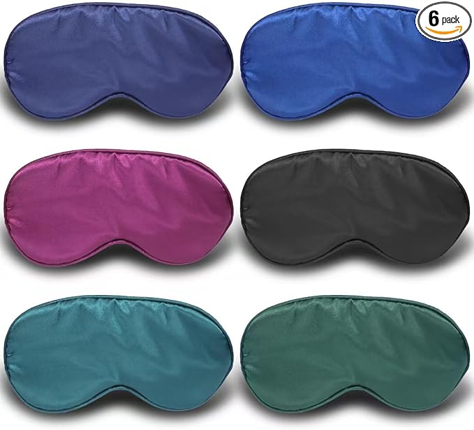 Silk Sleep Mask 6 Pack by HaveanicenightwithHochoek