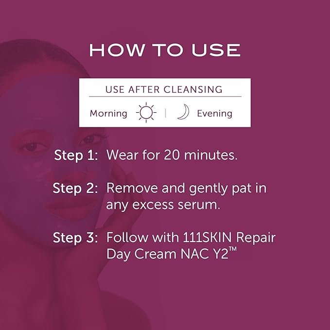 111SKIN Cryo De-Puffing Energy Facial Mask - Image 5