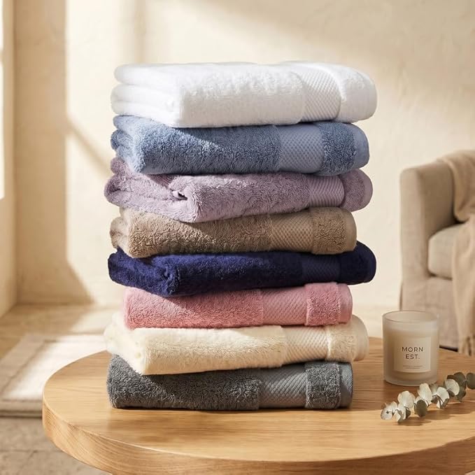BIOWEAVES 100% Organic Cotton 700 GSM Luxury Bath Towels - Image 8