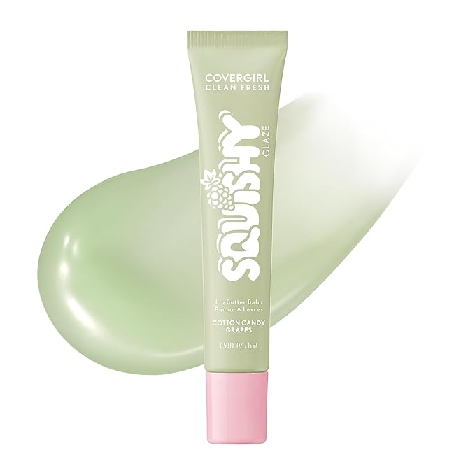 COVERGIRL Clean Fresh Squishy Glaze™ Lip Butter Balm, Non-Sticky, by COVERGIRL