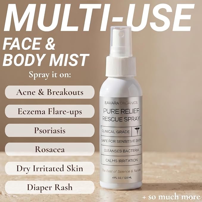 Pure Relief Rescue Spray for Sensitive, Irritated & Blemish-Prone Skin – - Image 2