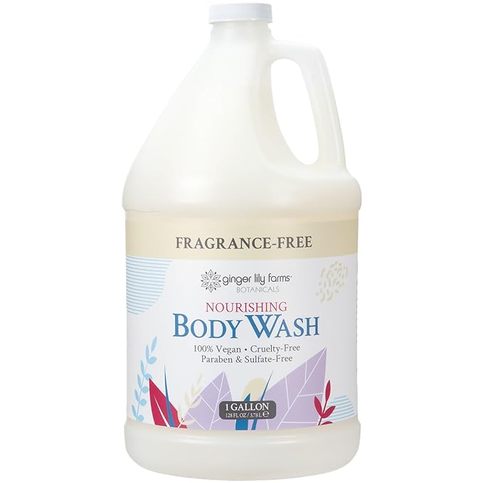 Ginger Lily Farms Botanicals Nourishing Body Wash, 100% Vegan & Cruelty-Free by GingerLilyFarms