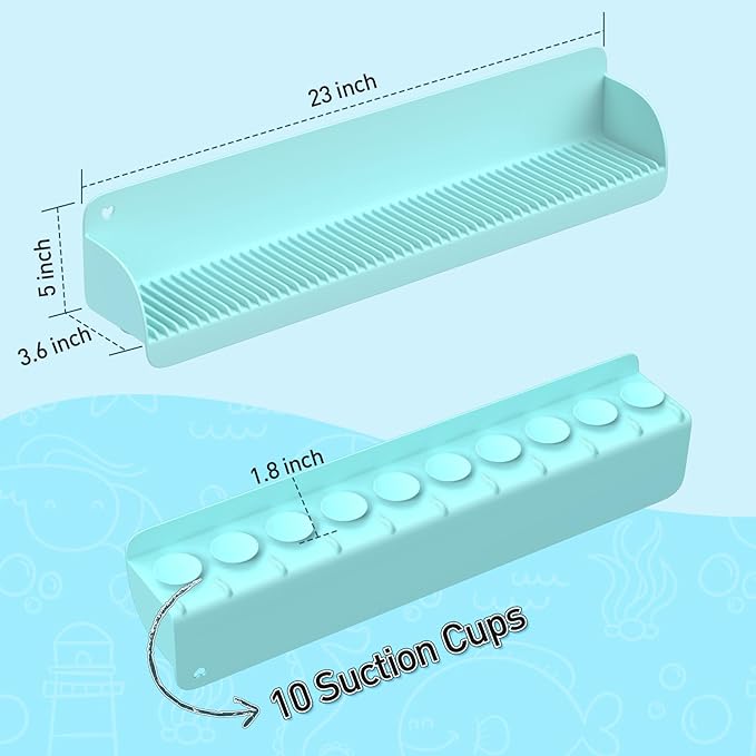 AGPTEK 24 Inch Bathtub Splash Guard - Image 2