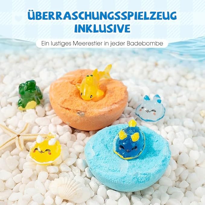 12-Piece Bath Bomb Gift Set for Kids, Bath Bombs for Kids - Image 5