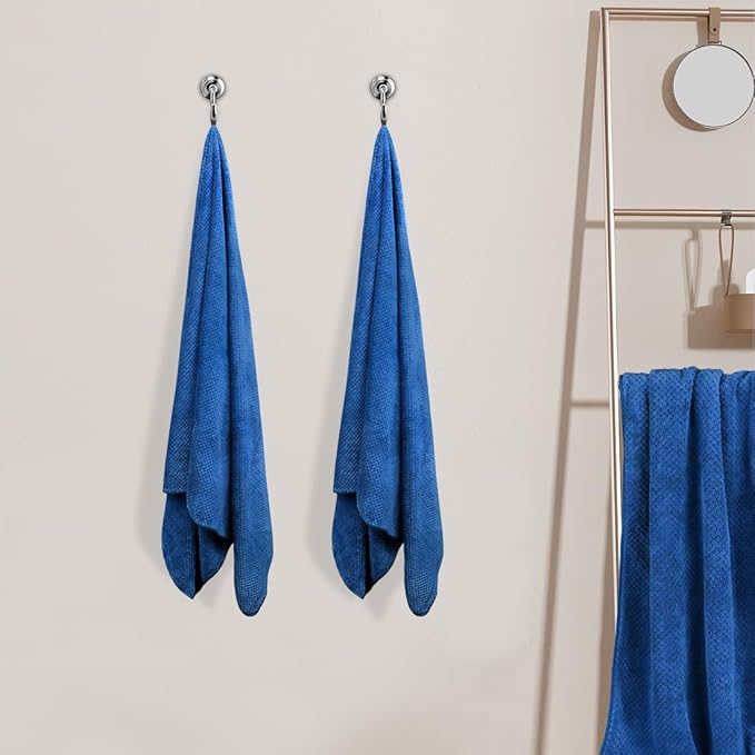 HOMEXCEL Bath Towels Pack of 2, Microfiber Ultra Soft Highly Absorbent Bath - Image 6