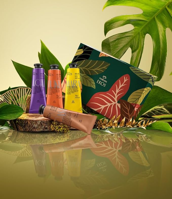 Natura - Deluxe Hand Cream Holiday Set – 4 Vegan Brazilian Hand Cream Gift - Image 2