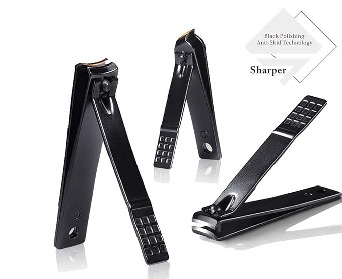 Professional Stainless Steel Nail Clipper Travel & Grooming Kit Nail Tools - Image 5
