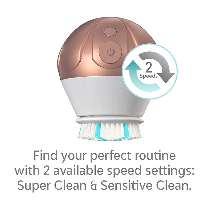TAO Clean Ona Diamond Orbital Facial Brush and Cleansing Station, Electric Face - Image 4