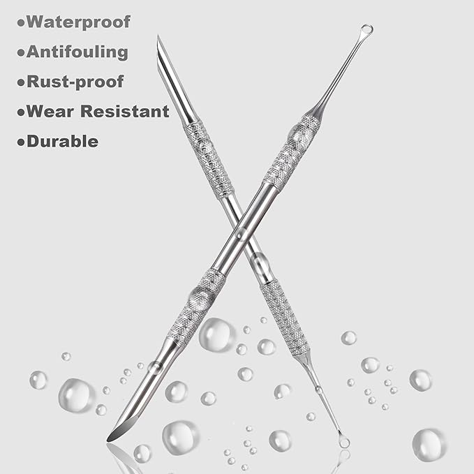 Pre-treatment Cuticle Pusher, Russian Prep Nail Pushers, Dual Ended Cuticle - Image 7