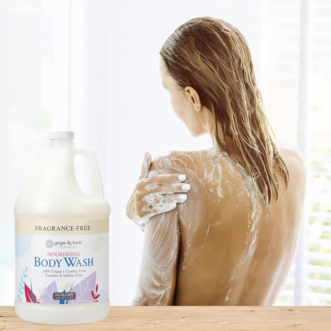 Ginger Lily Farms Botanicals Nourishing Body Wash, 100% Vegan & Cruelty-Free - Image 7